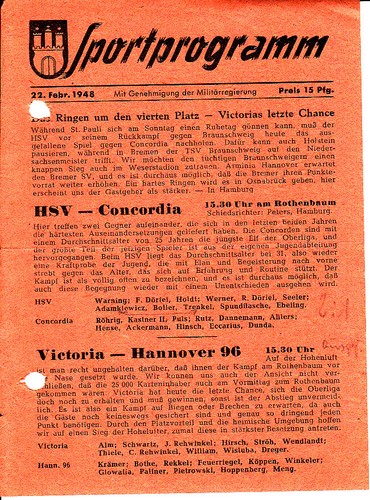 Hsv concordia - 22.02.48,